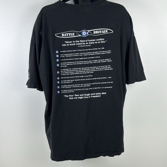 ✨3/$25✨ Battle Of Britain Air Planes Graphic Tee - 3XL - Picture 6 of 8